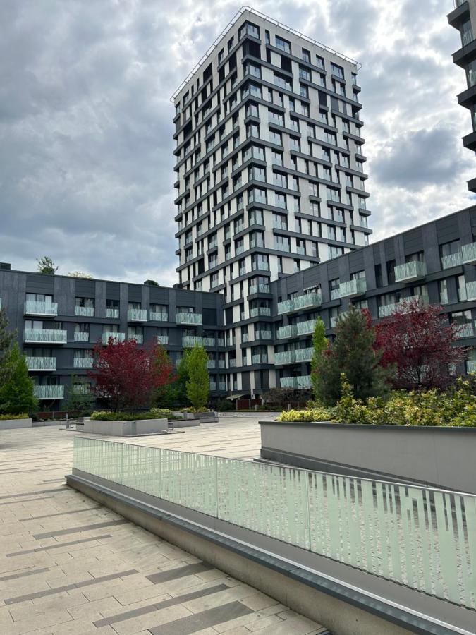 Ferienwohnung Garden Towers Prag Exterior foto
