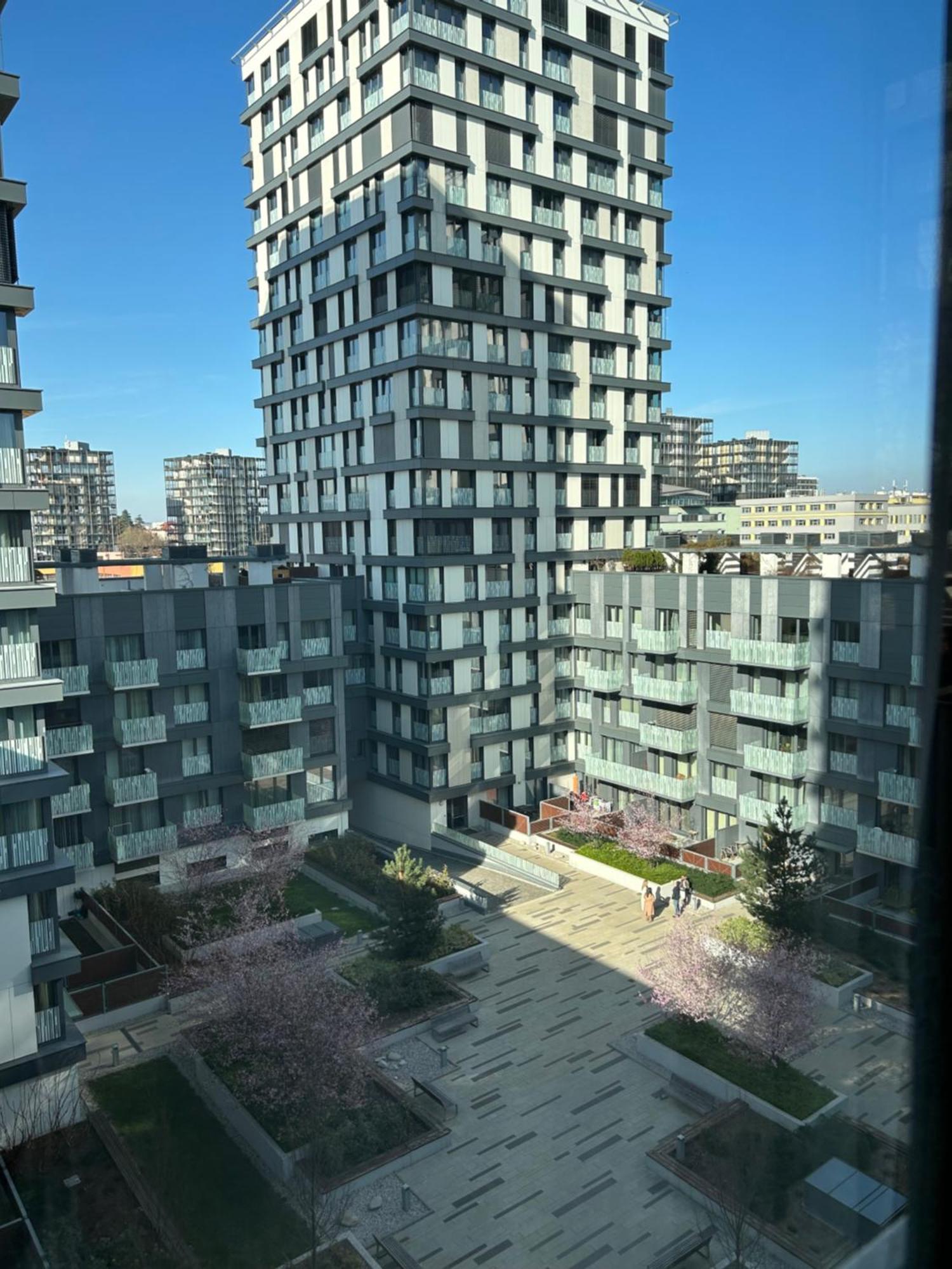 Ferienwohnung Garden Towers Prag Exterior foto