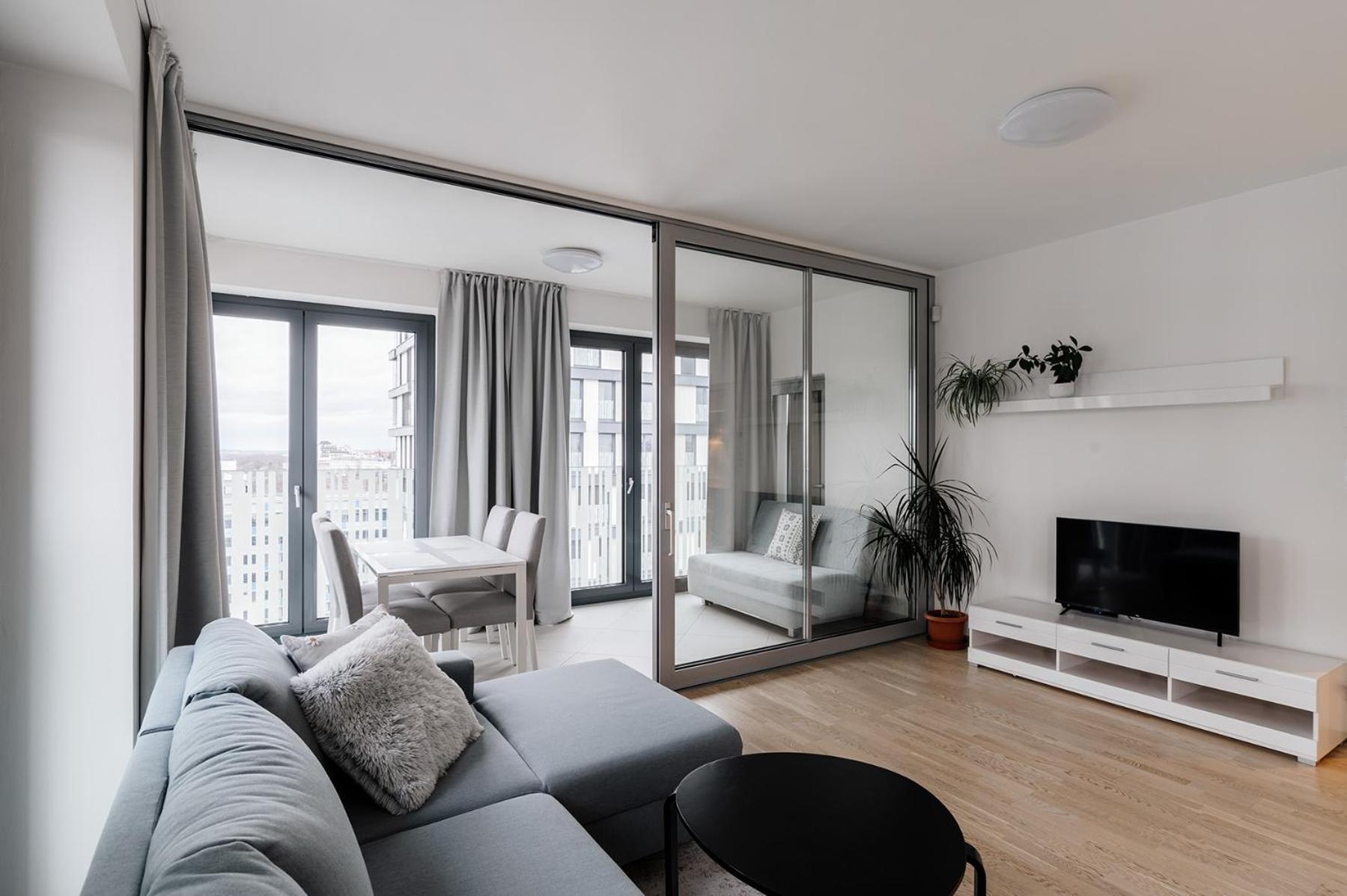 Ferienwohnung Garden Towers Prag Exterior foto